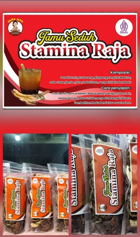Jamu Seduh Stamina Raja